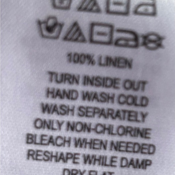 Sigrid Olsen linen top Sz M - Picture 5 of 7